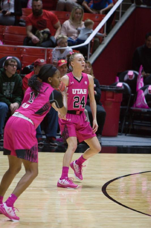 2017-02-17 18:29:45 ** Basketball, Damenbasketball, Erika Bean, Oregon, Tilar Clark, Utah Utes ** 