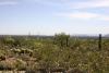 Ausblick in Richtung der weitläufigen Stadt Phoenix. Zur Zeit von Frank Lloyd Wright waren dort noch keine Häuser zu sehen.