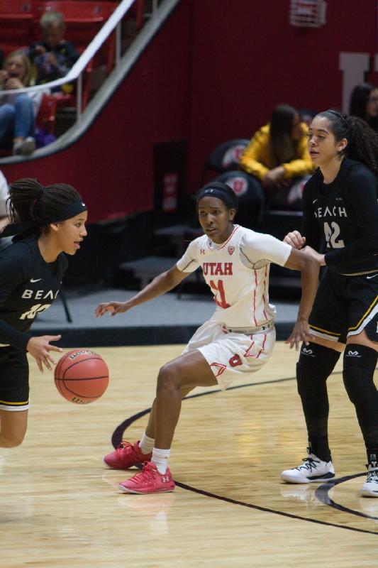 2018-11-16 19:58:15 ** Basketball, Erika Bean, Long Beach State, Utah Utes, Women's Basketball ** 