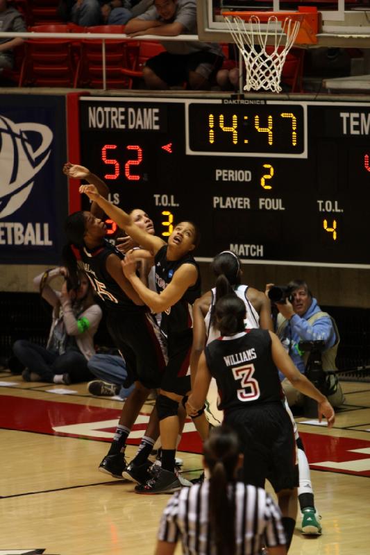 2011-03-21 20:53:13 ** Basketball, Notre Dame, Temple, Women's Basketball ** 