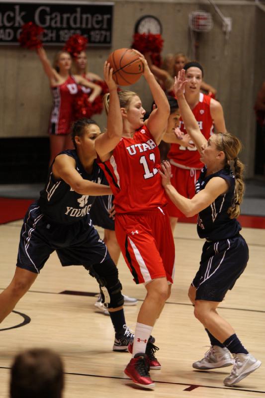 2012-12-08 16:32:26 ** Basketball, BYU, Michelle Plouffe, Taryn Wicijowski, Utah Utes, Women's Basketball ** 