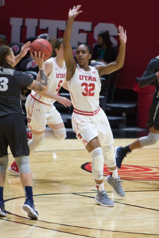 2017-11-10 18:38:14 ** Basketball, Megan Huff, Nevada, Tanaeya Boclair, Utah Utes, Women's Basketball ** 