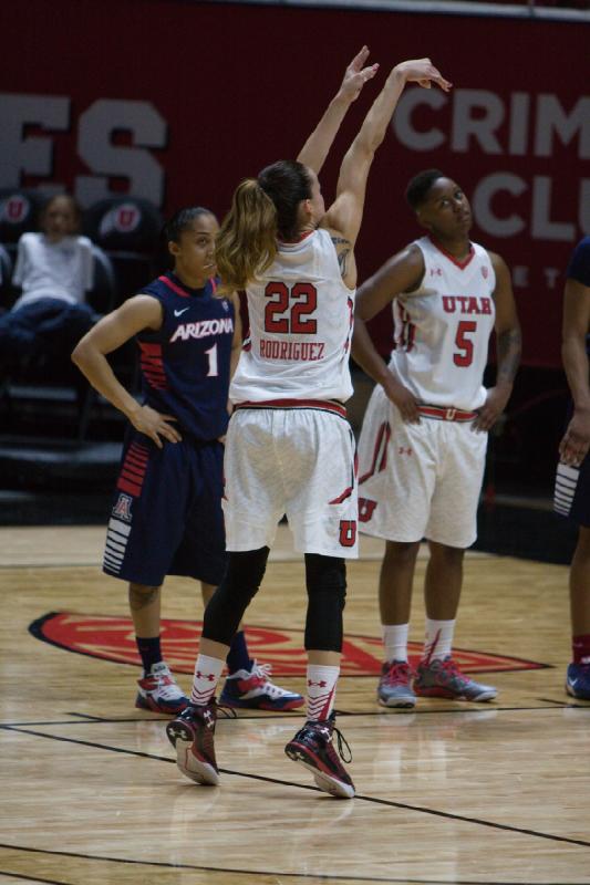 2015-01-30 19:36:24 ** Arizona, Basketball, Cheyenne Wilson, Damenbasketball, Danielle Rodriguez, Utah Utes ** 